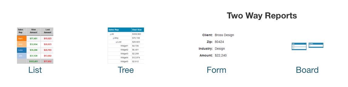 Choosing Report Type