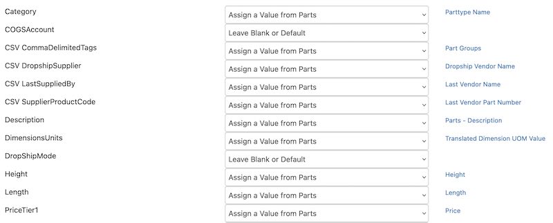 Integration Mappings